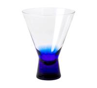Broste Copenhagen Konus cocktail glass 20 cl Intense blue