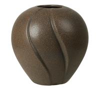 Broste Copenhagen - Leda Vase Antique Brown, 15 cm - Antique Brown