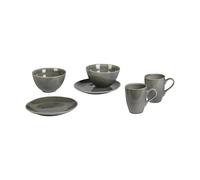 Broste Copenhagen Nordic Rain breakfast set for two 6 pieces