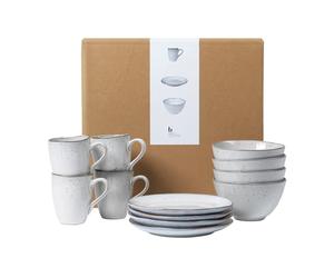 Broste Copenhagen Nordic Sand breakfast set 12 pieces