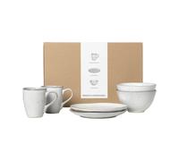 Broste Copenhagen Nordic Sand breakfast set for two 6 pieces