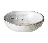 Broste Copenhagen - Nordic Sand Butter Dish 7cm, Sand - White