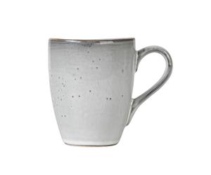 Broste Copenhagen Nordic sand mug with ear 10 cm