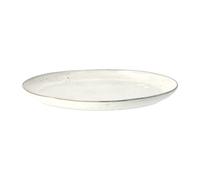 Broste Copenhagen Nordic Sand oval serving platter 26.5x35.5 cm