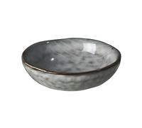 Broste Copenhagen - Nordic Sea Butter Dish 7cm, Grey - Grey