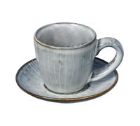 Broste Copenhagen Nordic Sea espresso cup with saucer 5 cl