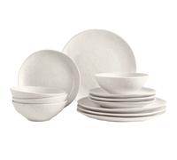 Broste Copenhagen - Nordic Vanilla Dinnerware 12 Pieces - Vanilla