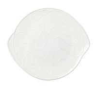 Broste Copenhagen - Pesce Dish White, 30,6x34,6 cm - White