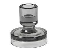 Broste Copenhagen Petra candle sticks smoked pearl dark grey 8 cm