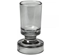 Broste Copenhagen Petra Smoke Grey Glass Vase Diameter 6.6 cm Height 10 cm