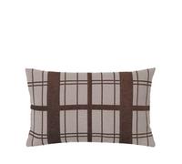 Broste Copenhagen Pillows covers CHEQUER in Brown 40x60 cm