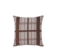 Broste Copenhagen Pillows covers CHEQUER in Brown 50x50 cm