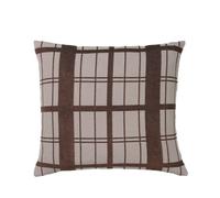 Broste Copenhagen Pillows covers CHEQUER in Brown 60x60 cm