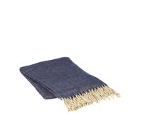 Broste Copenhagen Plaids AASE in Blue 140x180 cm