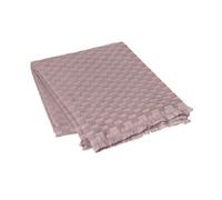 Broste Copenhagen Plaids LINO in Pink 130x180 cm