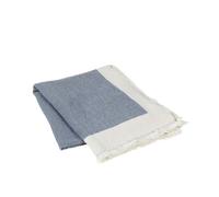 Broste Copenhagen Plaids MONA in Blue 130x180 cm