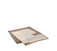 Broste Copenhagen Plaids PATCH in Beige 240x260 cm