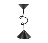 Broste Copenhagen - Selma Candle Holder, 19,5 cm - Black