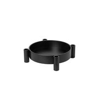 Broste Copenhagen Silke candlestick Ø32 cm Black aluminum