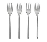 Broste Copenhagen Sletten cake fork 4-pack Full satin forged