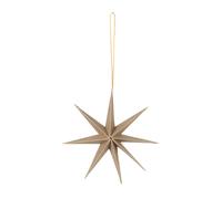 Broste Copenhagen Star paper star Ø15 cm Natural brown