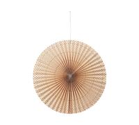 Broste Copenhagen Stella rosette advent star L Ø60 cm Natural-forest green