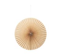 Broste Copenhagen Stella rosette advent star L Ø60 cm Natural-harvest gold