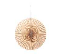 Broste Copenhagen Stella rosette advent star L Ø60 cm Natural-pompeian red