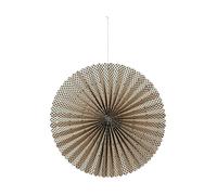 Broste Copenhagen Stella rosette advent star M Ø43 cm Forest green-natural