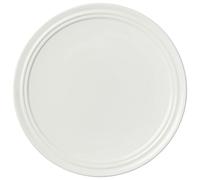 Broste Copenhagen - Stevns Dinner Plate Chalk White, 28 cm - White