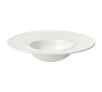 Broste Copenhagen - Stevns Pasta Plate Chalk White, 26 cm - White