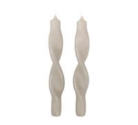 Broste Copenhagen Twist twisted candles twisted candle 23 cm 2-pack Rainy day