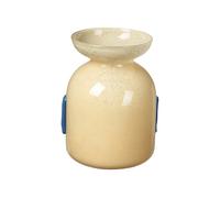 Broste Copenhagen Vera vase 30cm Anise yellow-serenity lt. blue