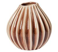 Broste Copenhagen - Wide Vase Fawn, 15 cm - Fawn