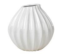 Broste Copenhagen Wide vase ivory 25 cm