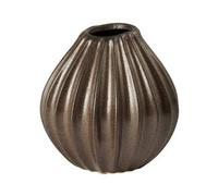 Broste Copenhagen Wide vase S 15 cm Brown