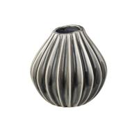 Broste Copenhagen Wide vase smoked pearl S. 15 cm