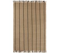 Broste Copenhagen - Yuki Jute Rug 140x200 cm, Black / Natural - Black