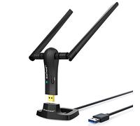 BrosTrend 1200Mbps USB WiFi Dongle Long Range, 2X 5dBi PC WiFi Antennas