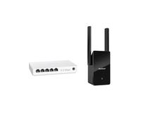 BrosTrend AC1200 Outdoor Access Point Long Range + BrosTrend BE6500 Wi-Fi 7 USB WiFi Dongle Bundle