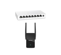 BrosTrend AX3000 WiFi 6 Access Point with Gigabit Port + BrosTrend 8 Port 2.5Gb Ethernet Switch Bundle