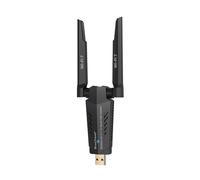 BrosTrend BE6500 WiFi 7 WiFi Dongle for PC Long Range, Tri-Band 6G/5G/2.4G | USB WiFi Adapter for PC, 6G 2882Mbps + 5G 2882Mbps + 2.4G 688Mbps, USB3.0 Wireless Adapter for Windows 11/10, 4K-QAM Multi-RU