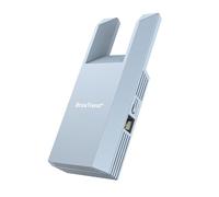 BrosTrend N300 WiFi to Ethernet Adapter, WiFi Bridge UK Plug, Easy Setup