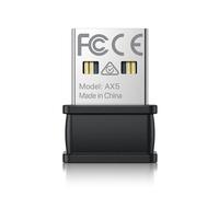 BrosTrend WiFi 6 AX300 Nano USB WiFi Dongle for Windows 11/10/7, Easy Setup | Mini USB WiFi Adapter for PC Laptop Desktop, Internet Dongle Stick, 2.4GHz Only, 286Mbps, USB 2.0 Wireless Adapter, OFDMA