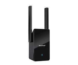 BrosTrend WiFi 6 AX3000 WiFi Extender Booster, WiFi Booster Range Extender, Broadband WiFi Repeater with Gigabit Port, Dual Band Wireless Internet Booster, Easy Setup, WPS, Works with Any WiFi Router