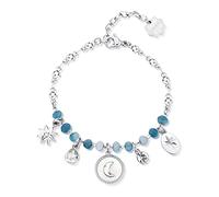 Brosway BHKB133 Women's Steel Bracelet with Moon Symbol, Chakra Collection Women's Bracelet