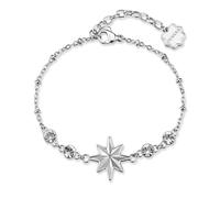 Brosway BHKB291 Women's Bracelet in Steel and Crystals with Pink Wind Symbol | Chakra Collection