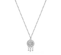 Brosway BHKN095 Women's Necklace in Steel and Crystals with Dream Catcher Symbol | Chakra Collection