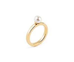 Brosway Ring Women's Stainless Steel Ring, 12, Non-precious metal, Pearl
