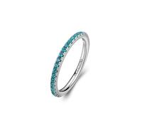 Brosway Silver Aqua Green Women's Ring | Fancy Collection - FAG21, 18, Sterling Silver, Aqua Green